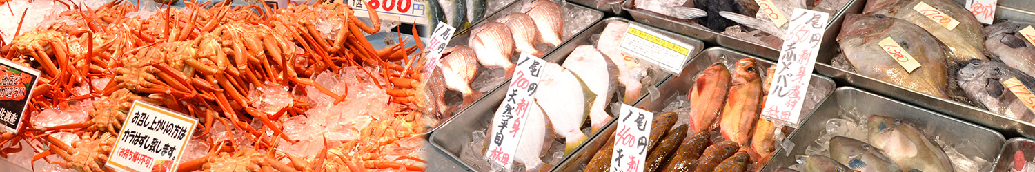 角上魚類 寺泊本店の外観